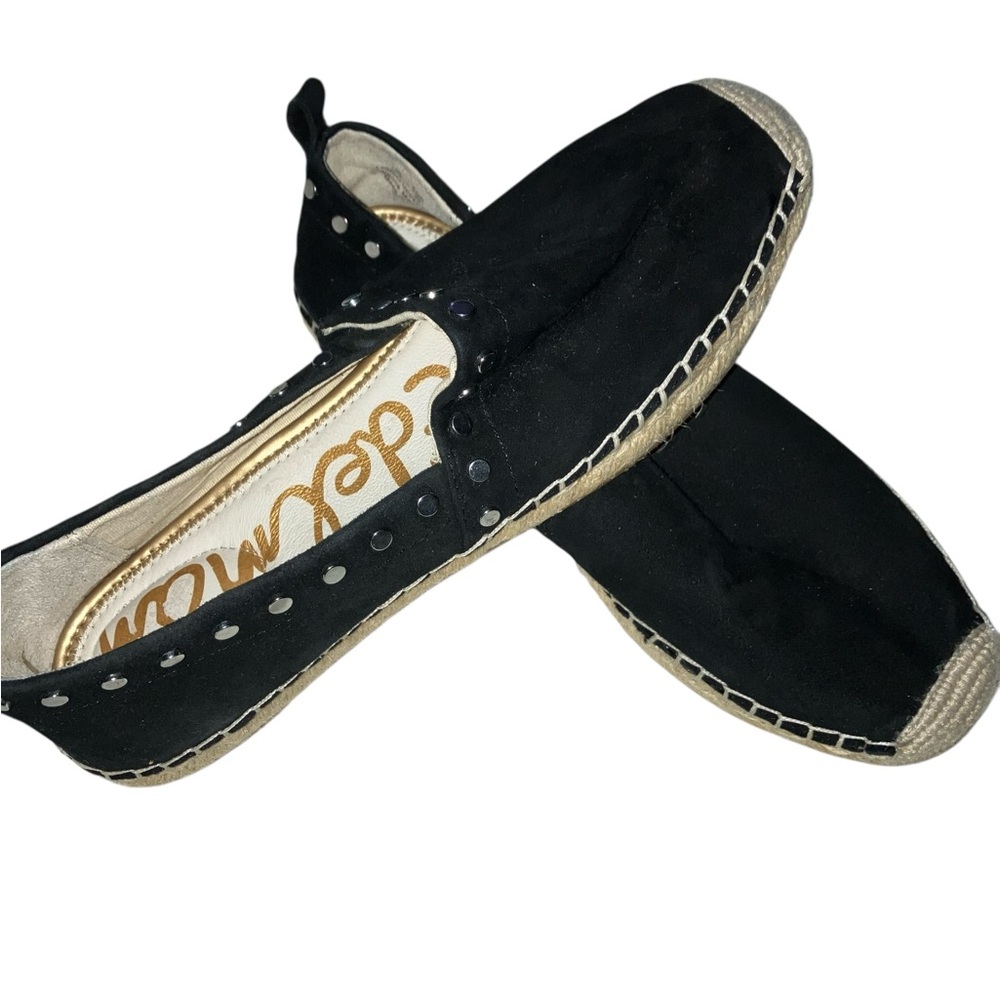 Sam Edelman Koda Loafer Espadrilles Black Womens 8